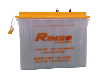 Rimso 6 RBT 125AH Tubular IPS/UPS Battery_img_1