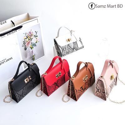Gorgeous Snake leather pattern One Shoulder Bag Small_img_1
