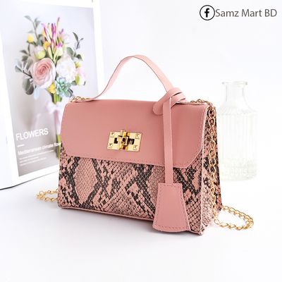 Gorgeous Snake leather pattern One Shoulder Bag Small_img_6