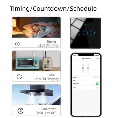Tuya Smart WiFi Wall Switch | Touch & App+BT Control_img_5
