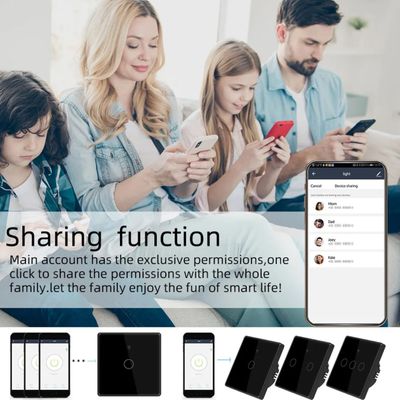 Tuya Smart WiFi Wall Switch | Touch & App+BT Control_img_4