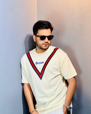 Drop Shoulder T-shirt OFF-WHITE