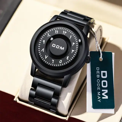 DOM 1769 Solar System Magnetic Watch - Black Chain_img_3