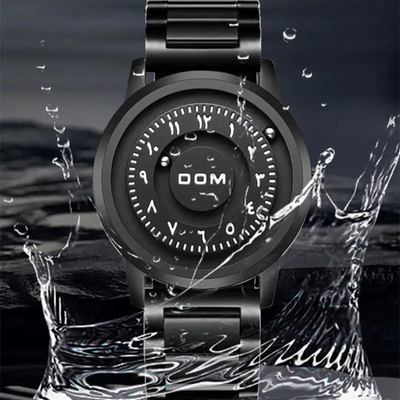 DOM 1769 Solar System Magnetic Watch - Black Chain_img_5
