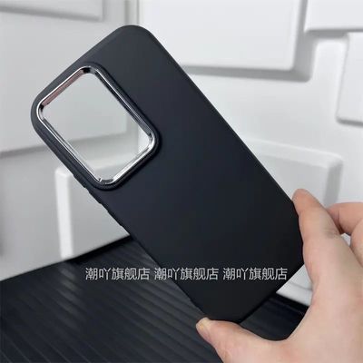 iQOO Neo9Neo9pro silicone oval frosted large hole round edge anti-fall soft shell protective cover_img_3