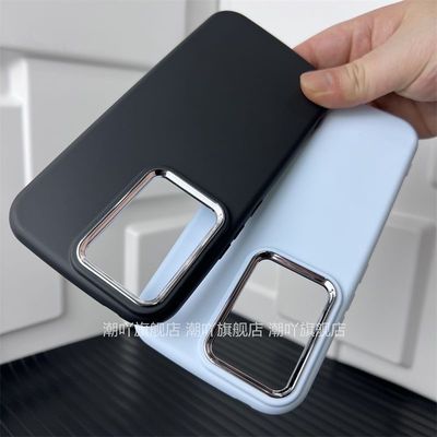 iQOO Neo9Neo9pro silicone oval frosted large hole round edge anti-fall soft shell protective cover_img_1