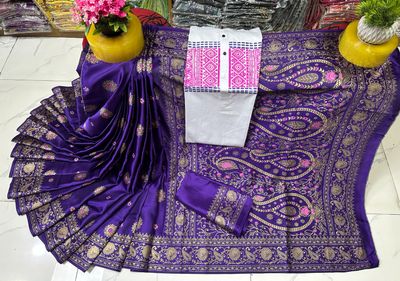 Sharee Panjabi Couple with Blouse Piece_img_0