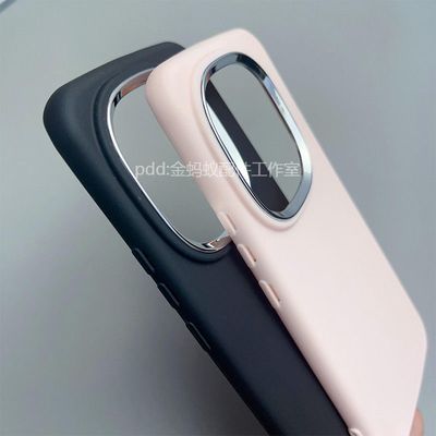 iQOO12 silicone oval frosted large hole round edge anti-fall soft shell protective cover_img_2