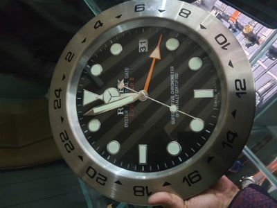 rolex black daytona chronograph wall clock_img_0