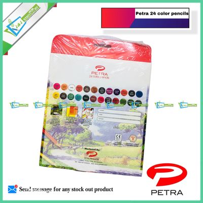 Petra Color Pencils 3.5 mm Diameter Pack of 24 Colors shade_img_1