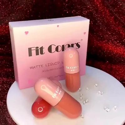 Fit color matte lipstick. 3 pcs Set_img_2