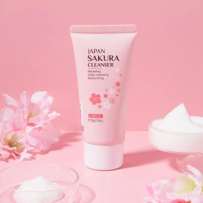 Japan sakura Face wash 50ml_img_0