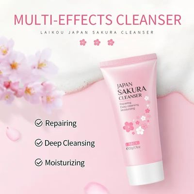 Japan sakura Face wash 50ml_img_2