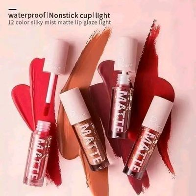 Pudaier 12 pcs matte lipstick set_img_3