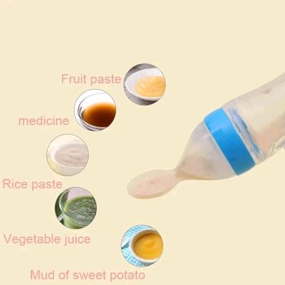 Baby Spoon Feeder  Silicone Spoon Feeder_img_3