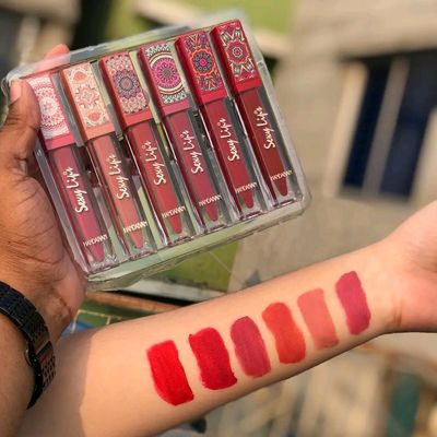 Handaiyan Sexy Lips 6 Colours Lipstick Set_img_0