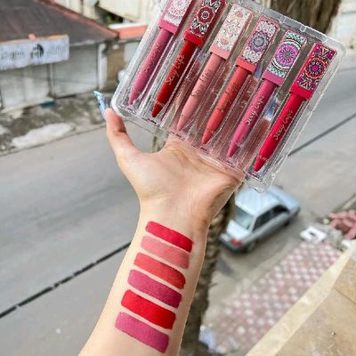 Handaiyan Sexy Lips 6 Colours Lipstick Set_img_3