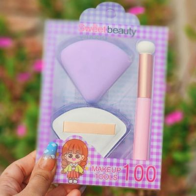 Sweet Beauty 3 Pcs Makeup puff Tools_img_0
