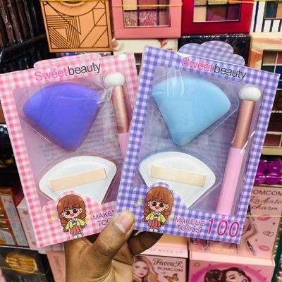 Sweet Beauty 3 Pcs Makeup puff Tools_img_5