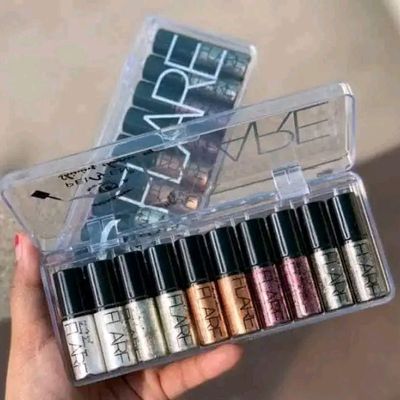 Flare Glitter eye shadow 10pcs set_img_1