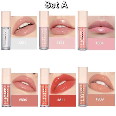 Handaiyan 6pcs Light lipgloss set_img_4