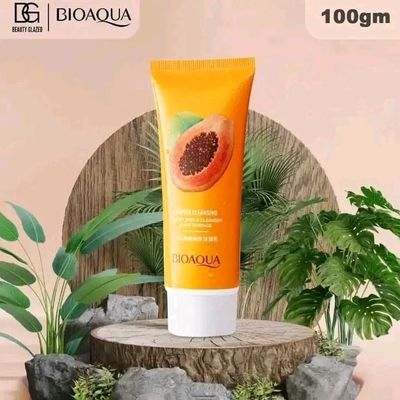 Bioaqua Papaya face wash 100g_img_1