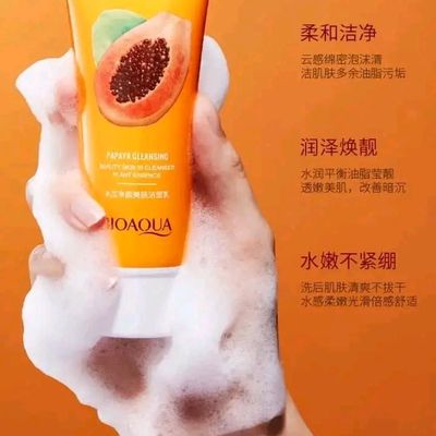 Bioaqua Papaya face wash 100g_img_3