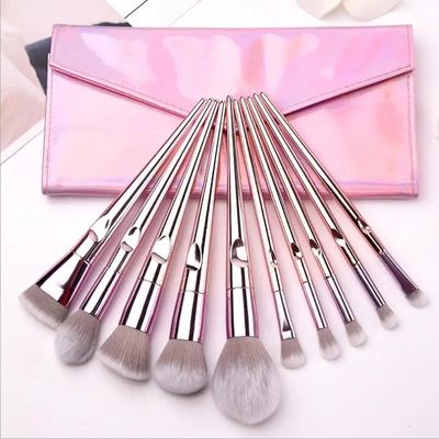 Maange 10pcs makeup brush set with Bag_img_3