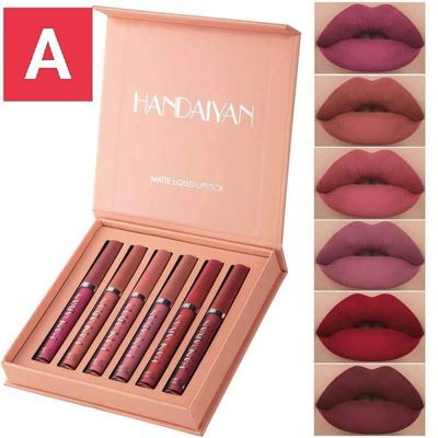 Handaiyan 6pcs Matte Liquid Lipgloss_img_0