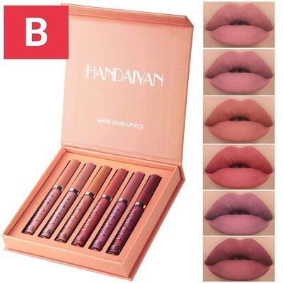 Handaiyan 6pcs Matte Liquid Lipgloss_img_2