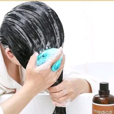 Silicone Shampoo Hair Brush_img_3
