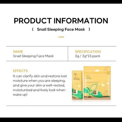 Laikou Snail Sleeping Mask_img_3