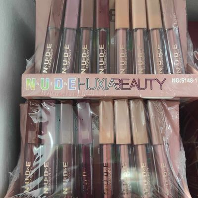 Nude huxiabeauty matte lip gloss 48pcs box_img_4