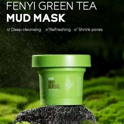 Fenyi Green Tea Mud Mask 100gm_img_3