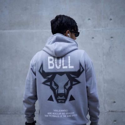 Premium Quality Drop Shoulder Hoodie X Bull_img_2