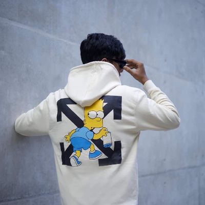 Premium Quality Drop Shoulder Hoodie X Supreme_img_1