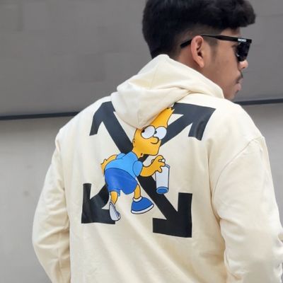 Premium Quality Drop Shoulder Hoodie X Supreme_img_2