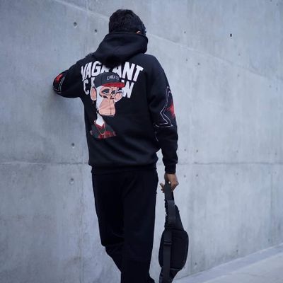 Premium Quality Drop Shoulder Hoodie X VAGRANT CRAW_img_1