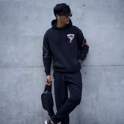 Premium Quality Drop Shoulder Hoodie X VAGRANT CRAW_img_2