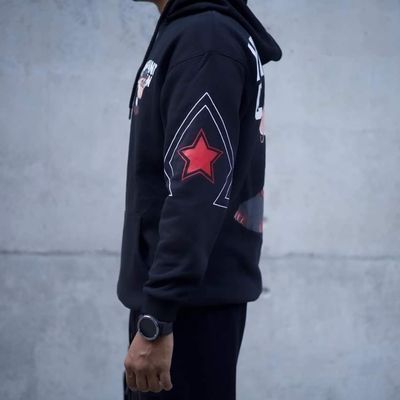 Premium Quality Drop Shoulder Hoodie X VAGRANT CRAW_img_3
