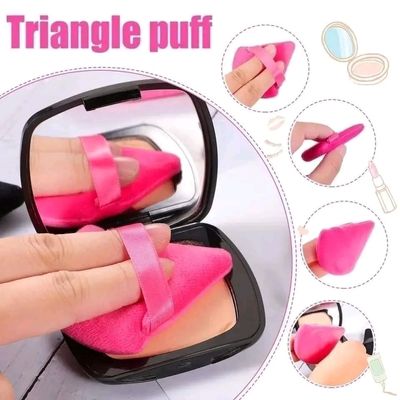 MAANGE 5 Pice Triangle Powder Puff Set_img_4