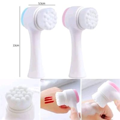 Double Side Silicone Facial Cleanser Brush_img_5