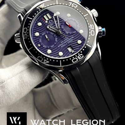 OMEGA SEAMASTER FIBER BELT BLUE DIAL AA 300M_img_0