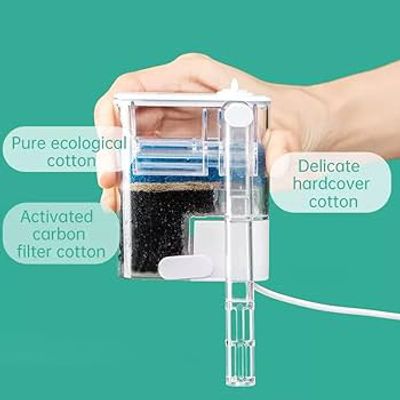 NEPALL Fish Tank Micro HOB Filter (250/LPH)_img_1