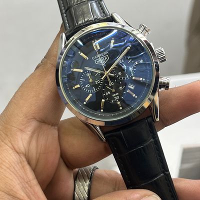 TAG BELT 3CHRONO SILVER BODY BLK BELT,DIAL RUBEL_img_0