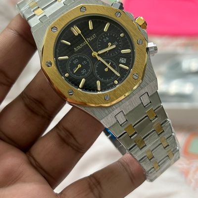 AP CHRONO GOLD TWO TONE BLACK DIAL SHAJAN_img_0