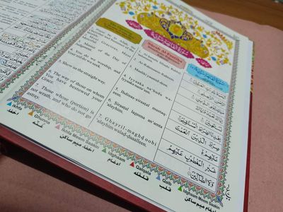 Tajweed Qur'an With Meaning Translation and Transliteration in English (Arabic and English)_img_1