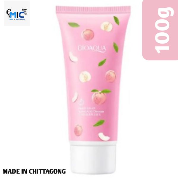 Bioaqua peach lactic acid bacteria hand cream essence hand cleaning moisturizing mild hydrating hand Cream- 100g