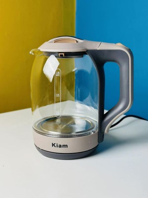 Kiam Electric Kettle BL002 Automatically turns Off – Automatic Over Heat Protection (1.8 L)