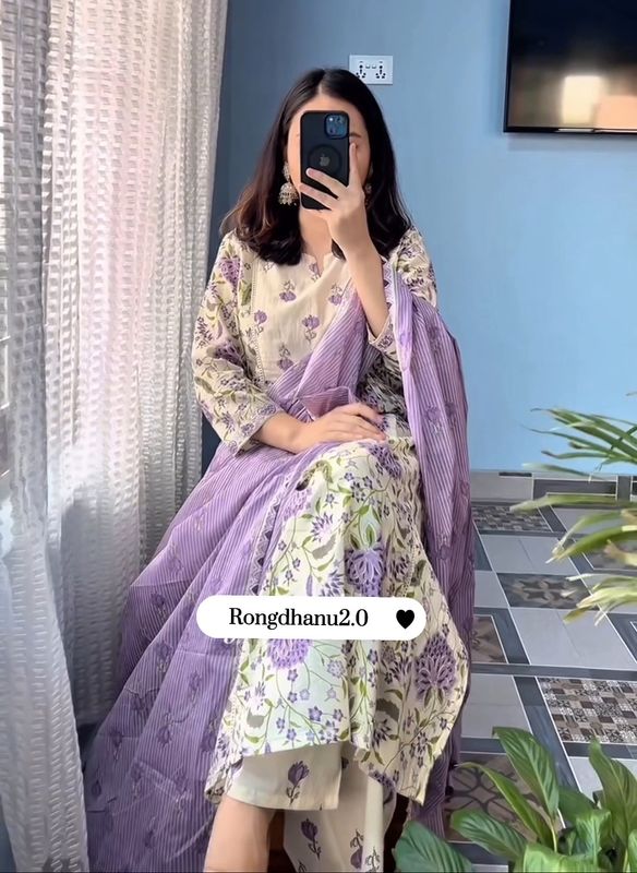 প্রিমিয়াম কটন ফেব্রিক থ্রি পিস – গরমে আরামদায়ক ও স্টাইলিশ!